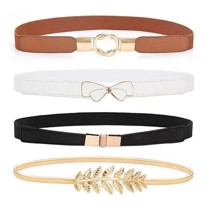 Elastic belt with belt