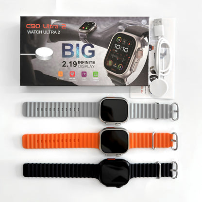 C90 Ultra 2 Bluetooth Calling Men's Sports Watch