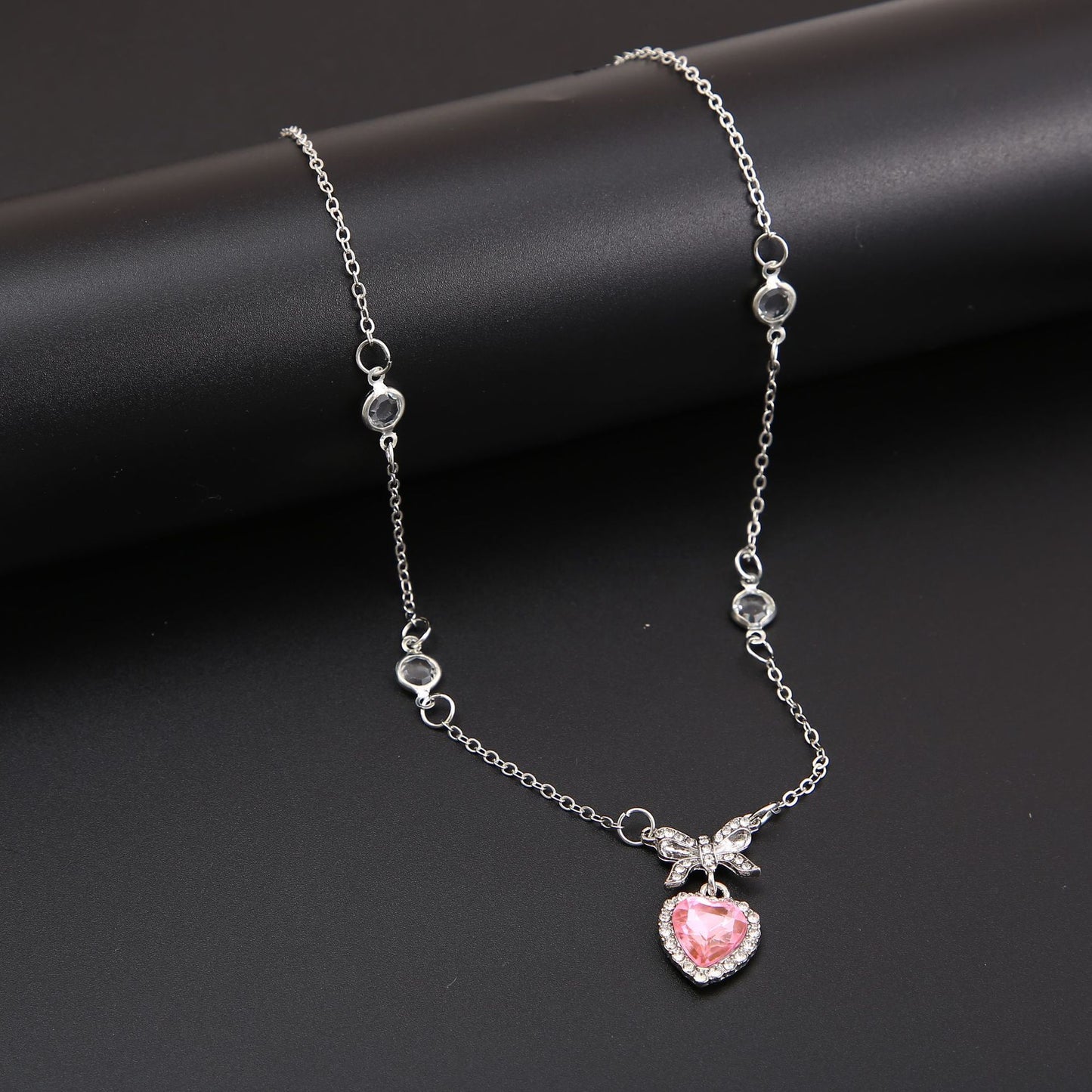 Princess Knot Love Bow Necklace