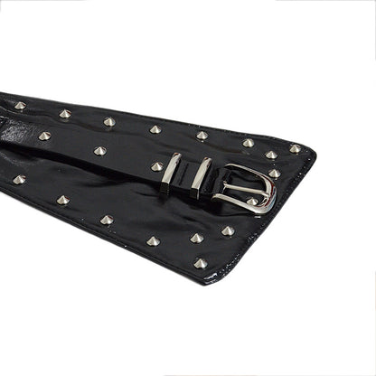 Casual Punk Rivet Waist Seal