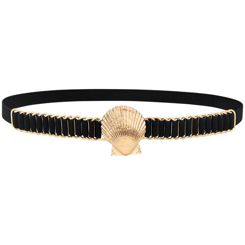 Elastic belt women's fine decoration trend