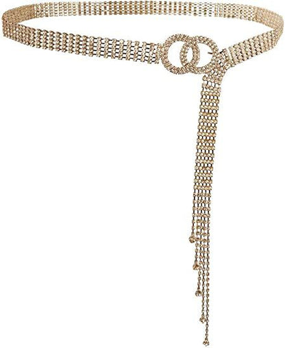 European and American belts, belts, rhinestones