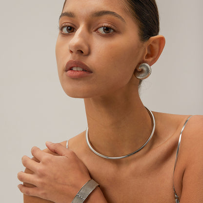Collar de corazón de inspiración vintage 