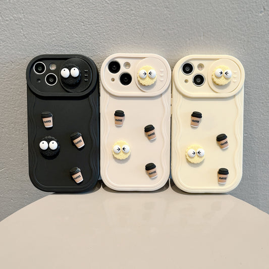 Funda con ventana deslizante para iPhone 15, Pro, 11 y 12 