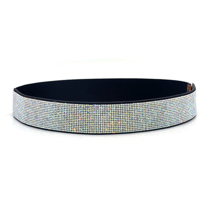 hot  sale Handmade rhinestone inlaid elastic waist seal