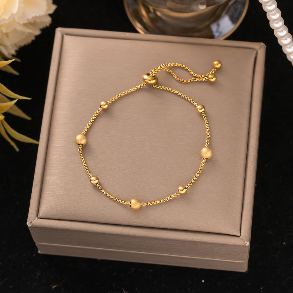 18K Gold Titanium Steel Bracelet