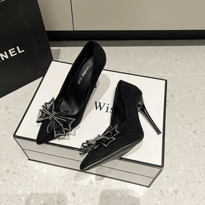 French high heels flower