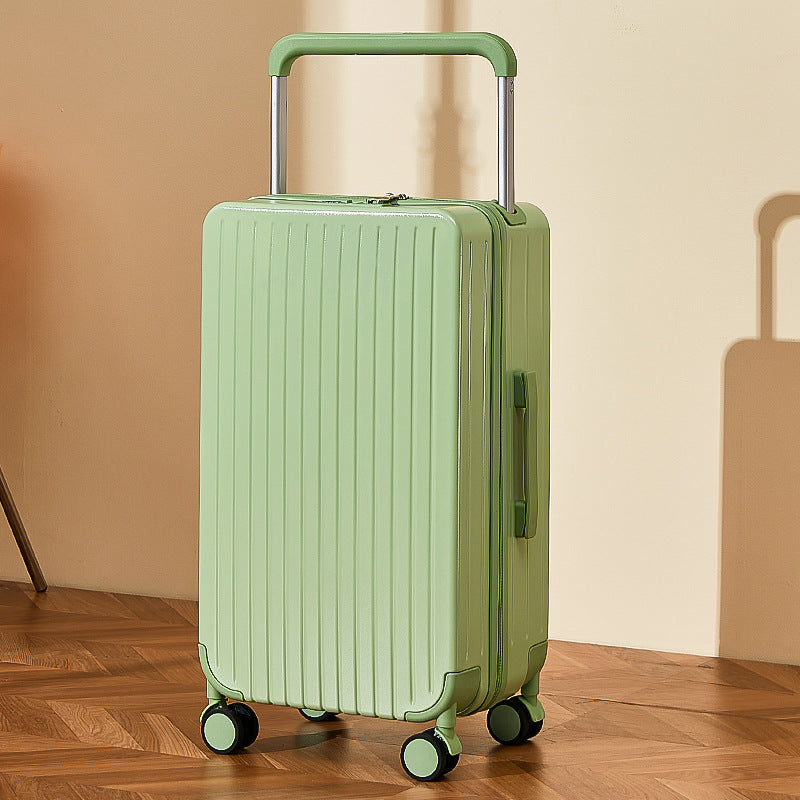 Handheld wide trolley suitcase