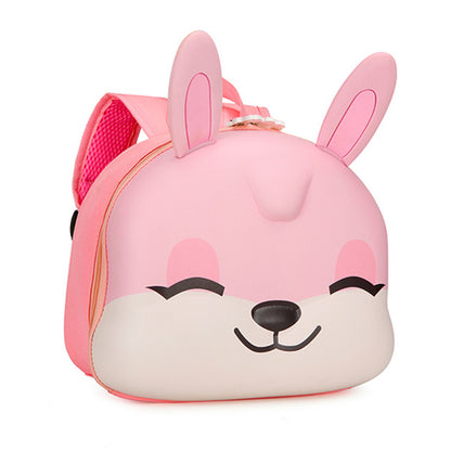 Linda mochila de conejo de cáscara de huevo 