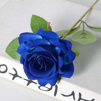 Simulation velvet rose corner rose flower