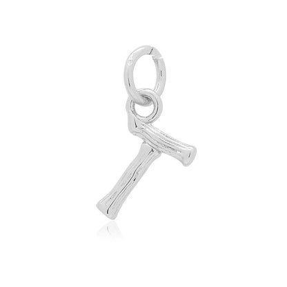 5 pcs/pack of 26 English alphabet brass pendants