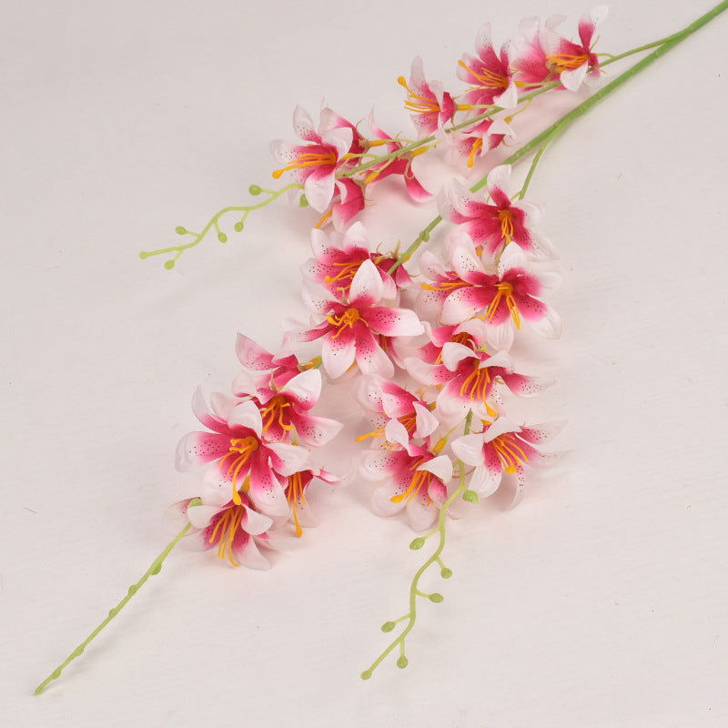 27 silk lily artificial flowers