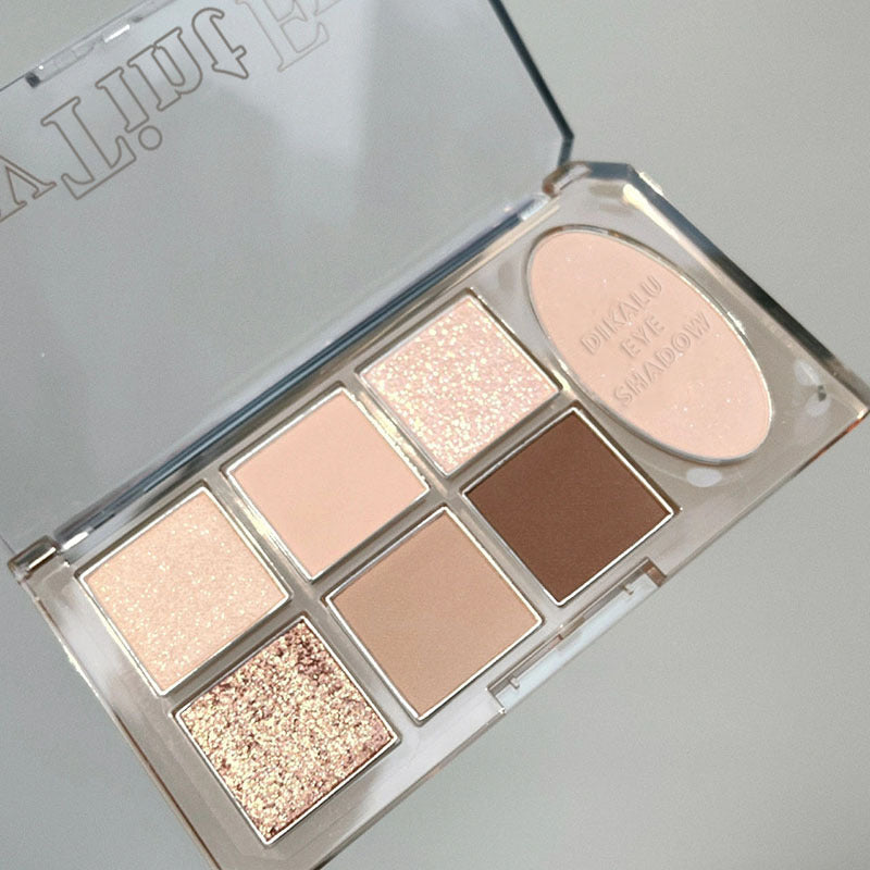 Paleta de sombras de ojos de 7 colores 