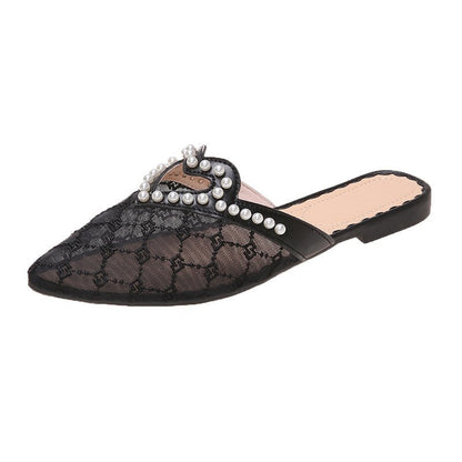 Summer mesh slippers women