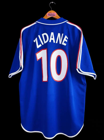 82-06 France Home Away Zidane Henry Retro Long Short Sleeve Mbapp¨¦ Jersey