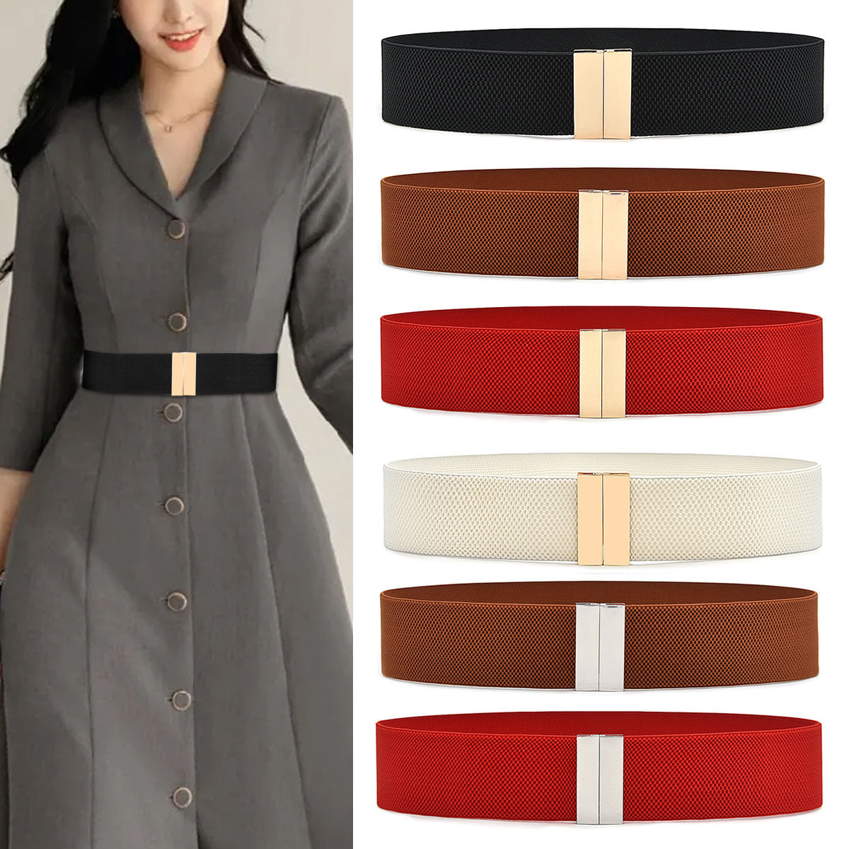 Belt Women's Wide Retro