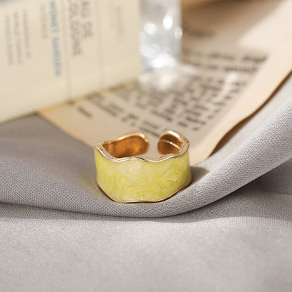 Enamel drip ring