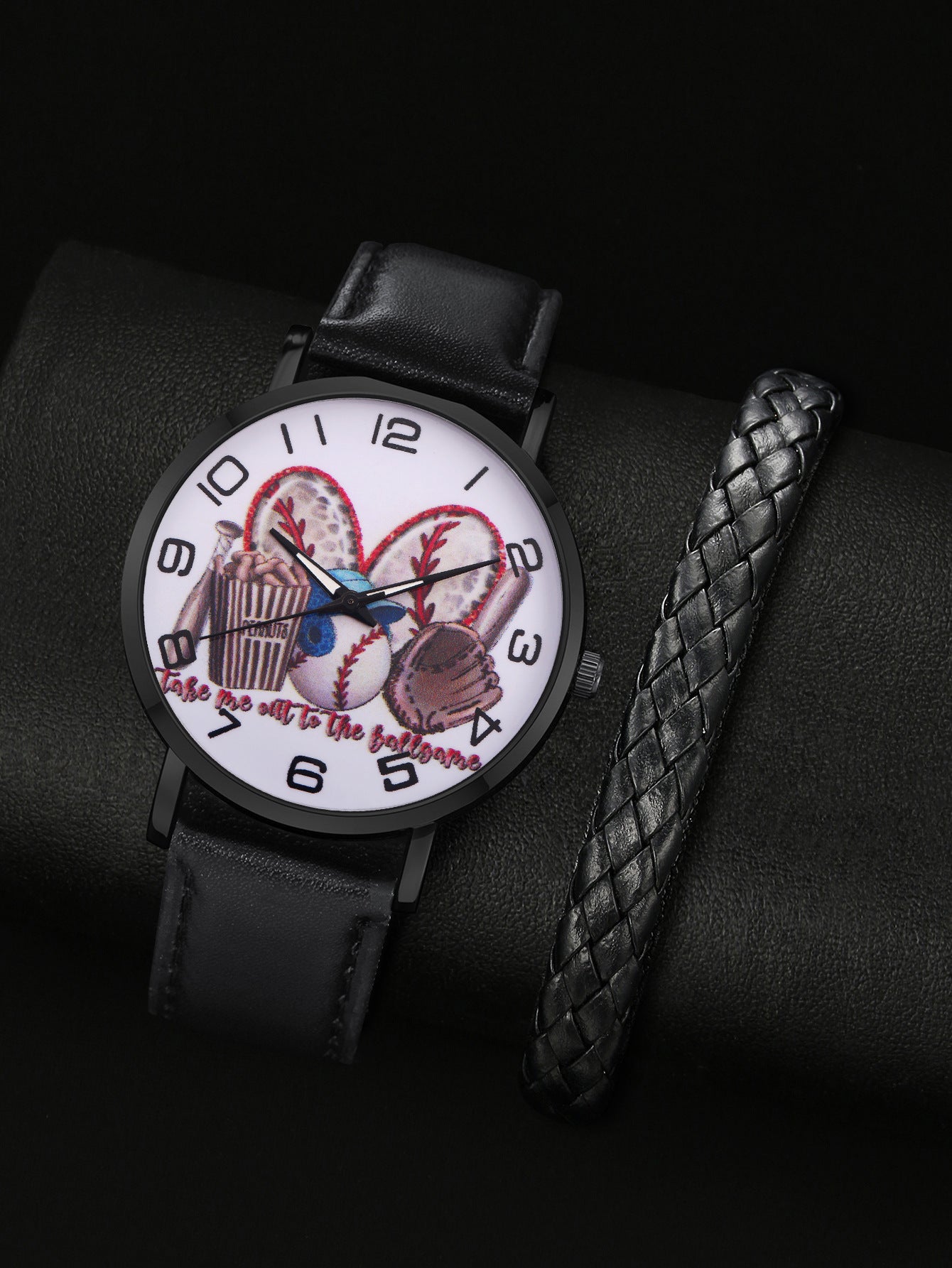 Personalized bracelet set quartz watch