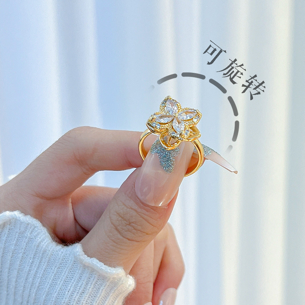 Rotatable adjustable ring female