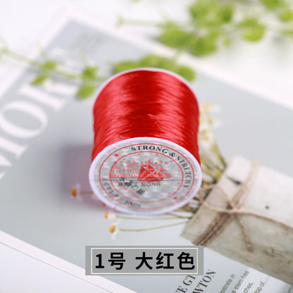 Crystal transparent elastic wire beaded wire wholesale