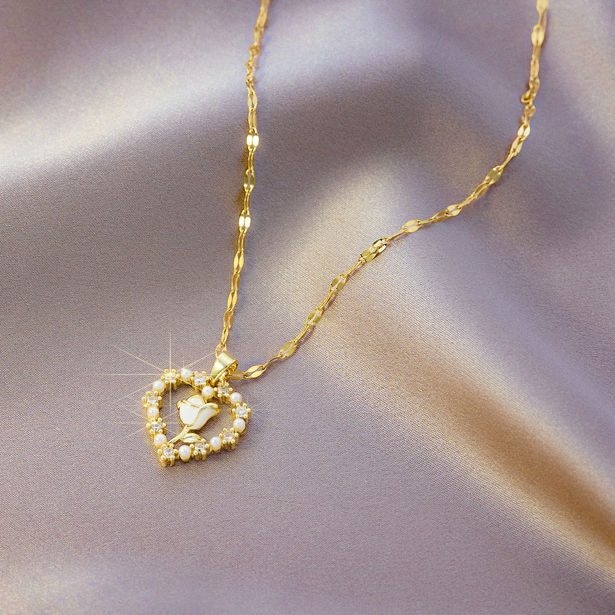 Titanium Steel Small Waist Necklace