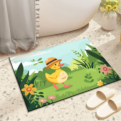 Diatomaceous Earth Bath Mat, Anti-Slip and Quick-Drying