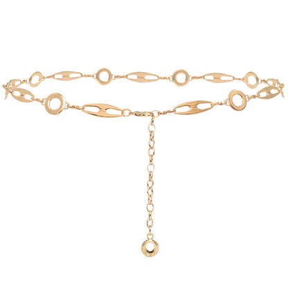 Pearl Ladies Metal Fine Waist Chain