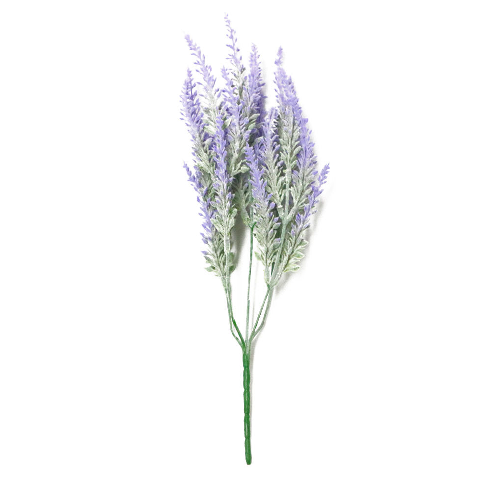 Simulation flower 5 fork lavender flocking fake plant