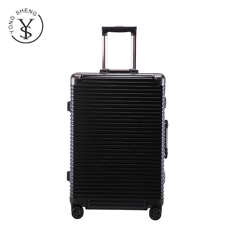 Retro trolley case luggage