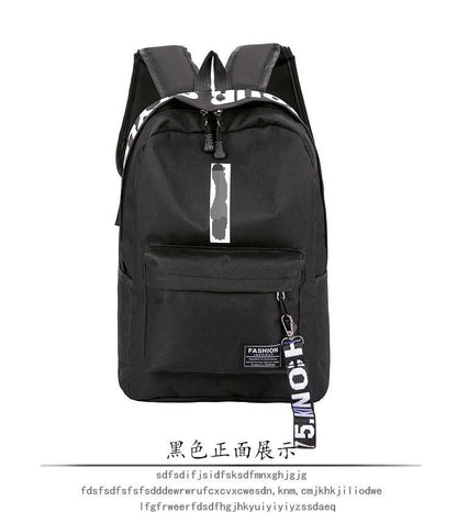 Backpack Canvas Large Capacity Student School Bag