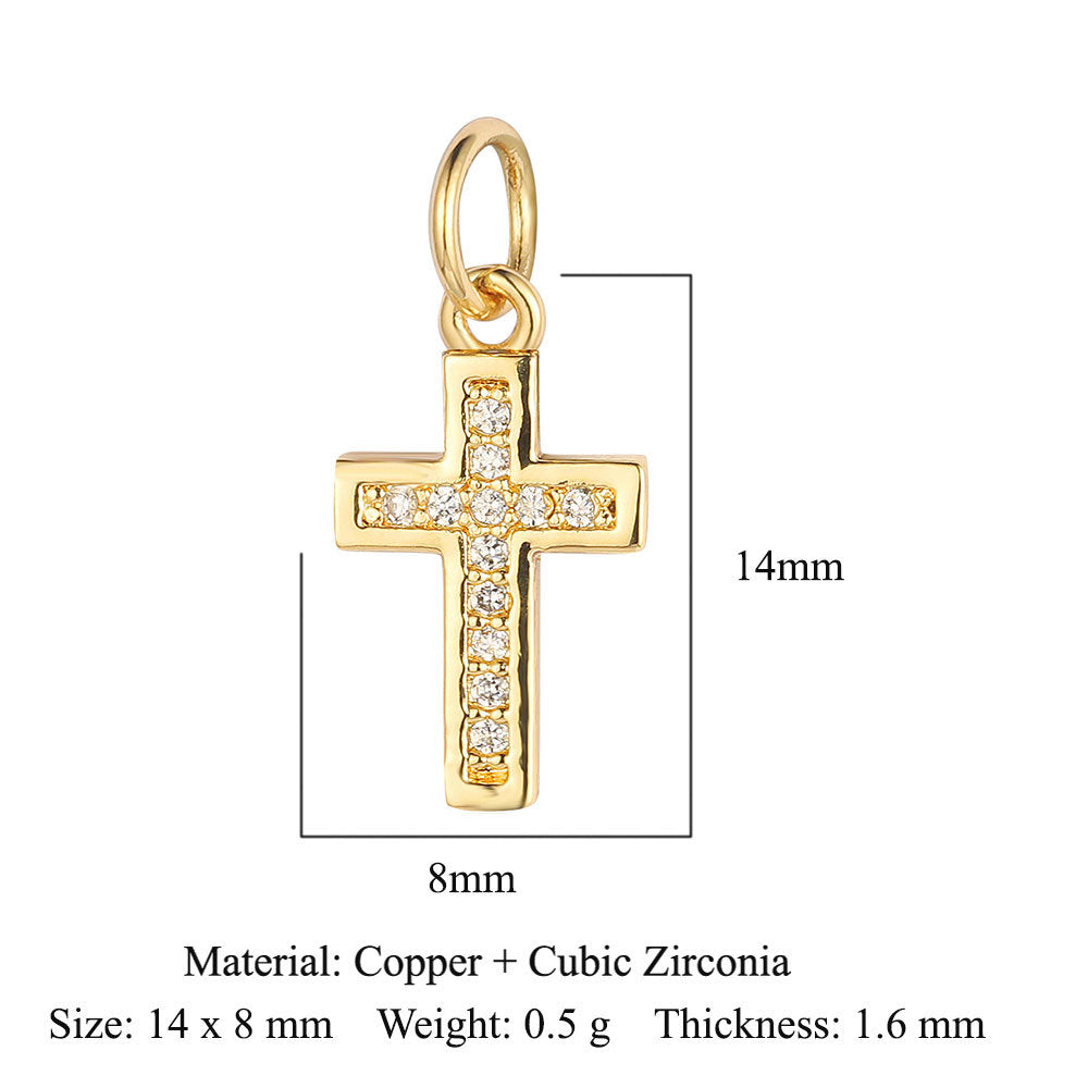 Copper zircon winged spider snake pendant