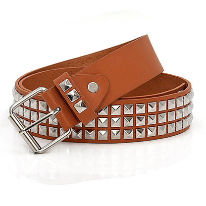 European and American version of pin buckle belt fashion
