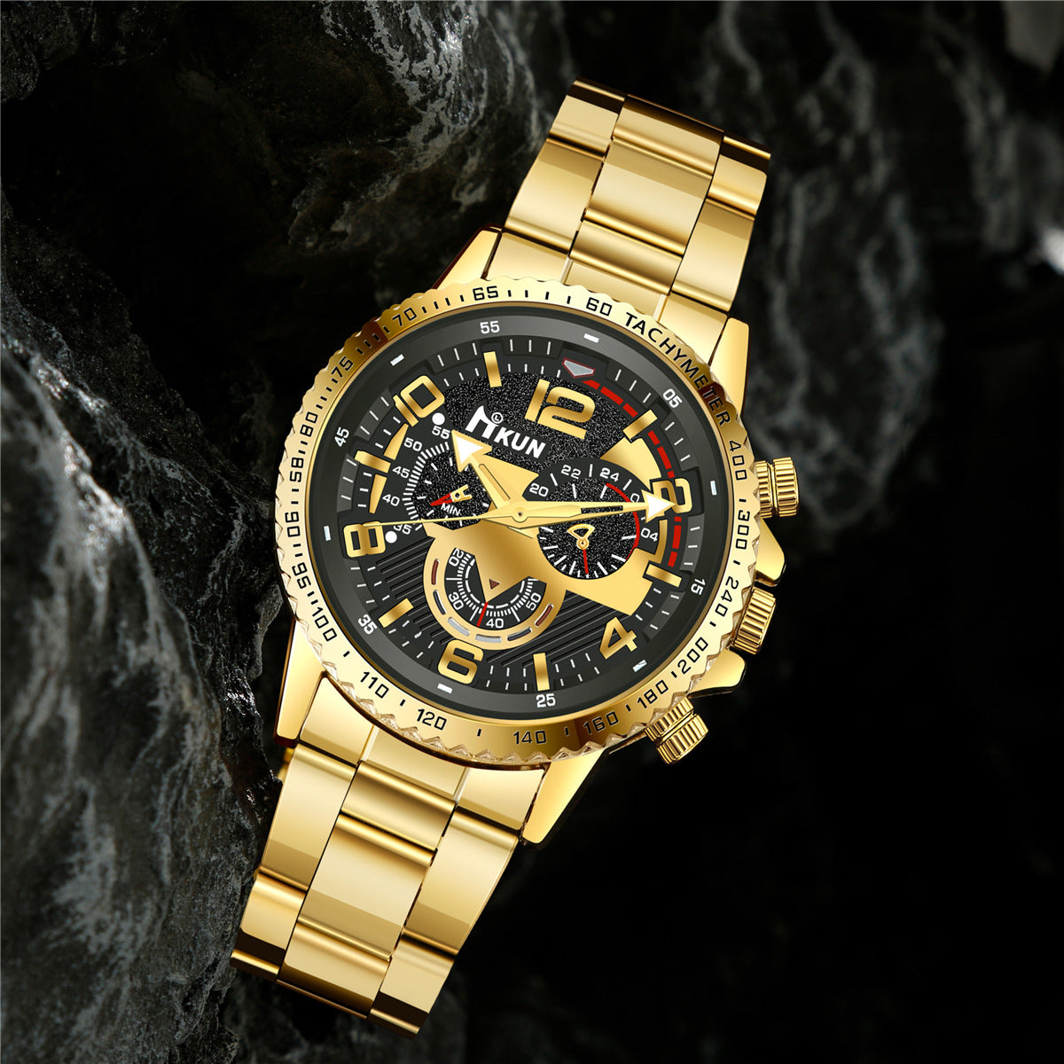 Fashion quartz watch trendy men's watch