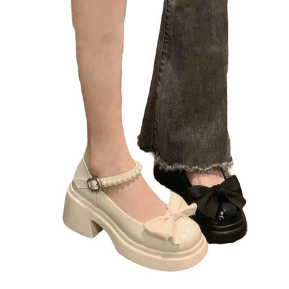 Bow platform flatform heels