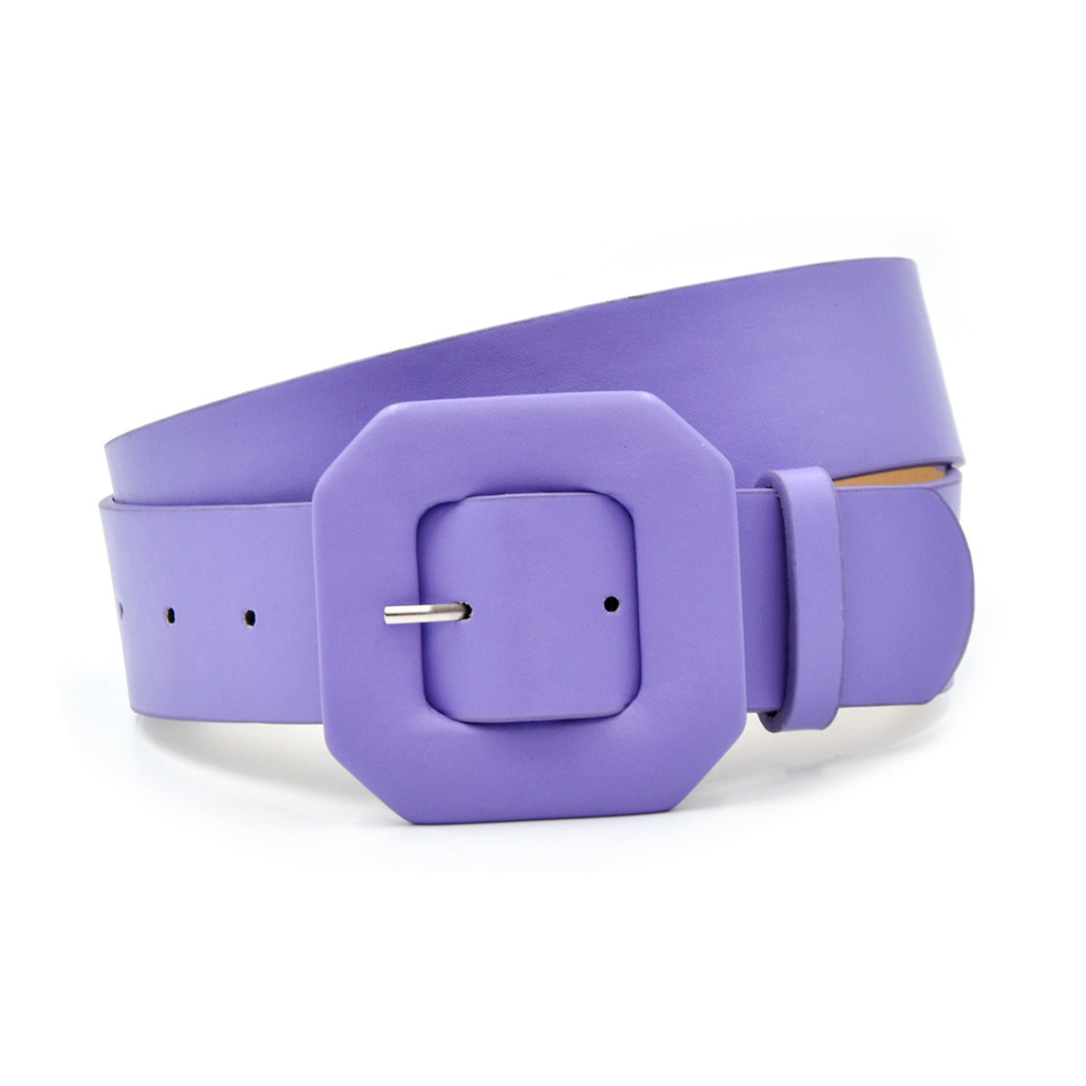 Simple belt black red