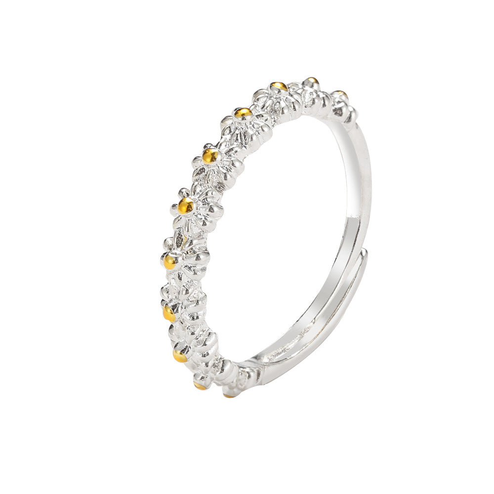 Small Daisy Open Ring