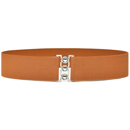 Round buckle belt