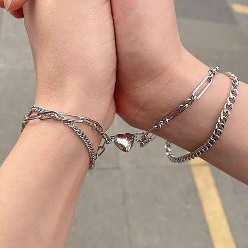 Magnetic Couple Bracelet