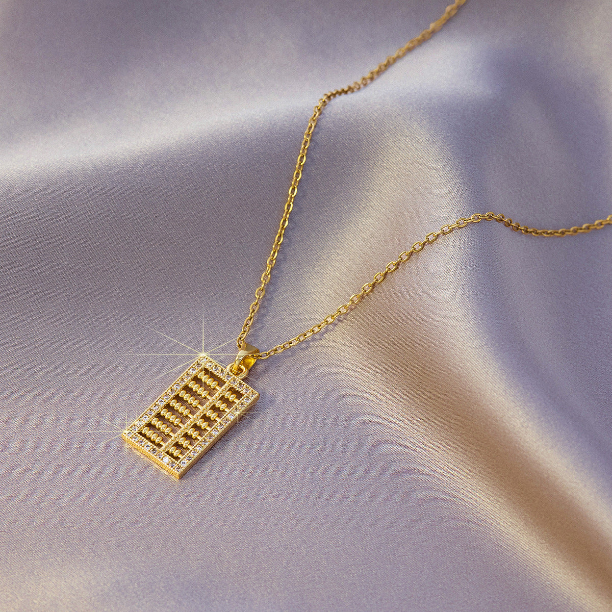 Titanium Steel Small Waist Necklace