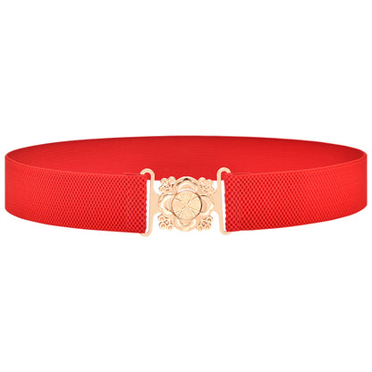 Elastic wide waist seal with fashion