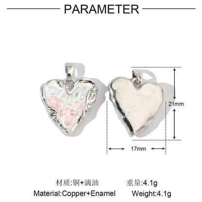 18k gold butterfly star copper zircon pendant.