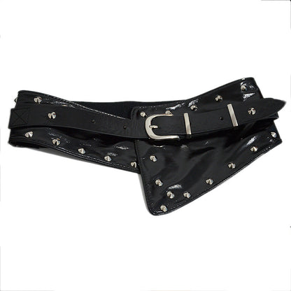 Casual Punk Rivet Waist Seal