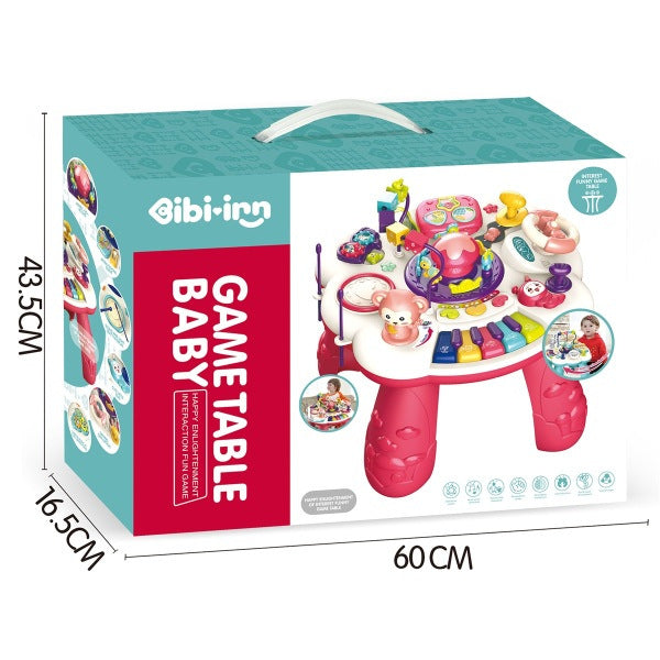 Children's Multi-functional Learning Fun Game Table Electric Early Education