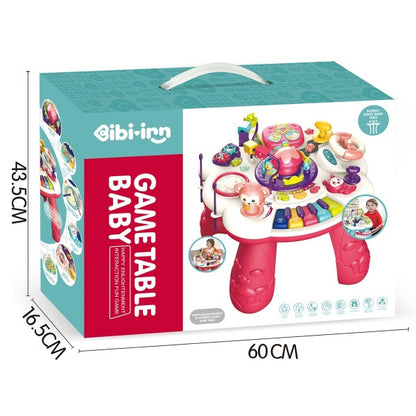 Children's Multi-functional Learning Fun Game Table Electric Early Education