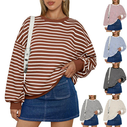 Oversized sweatshirt Y2K sweater