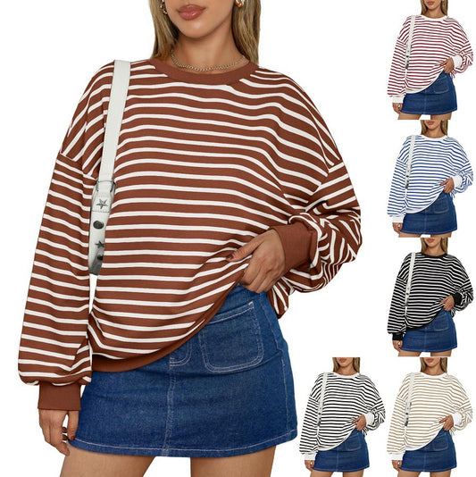 Oversized sweatshirt Y2K sweater