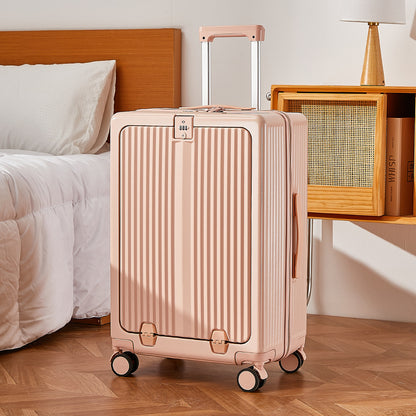 Front open suitcase 20 inch boarding case