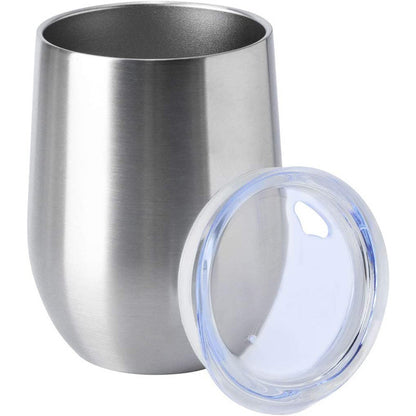 12oz big belly stainless steel double layer thermos cup