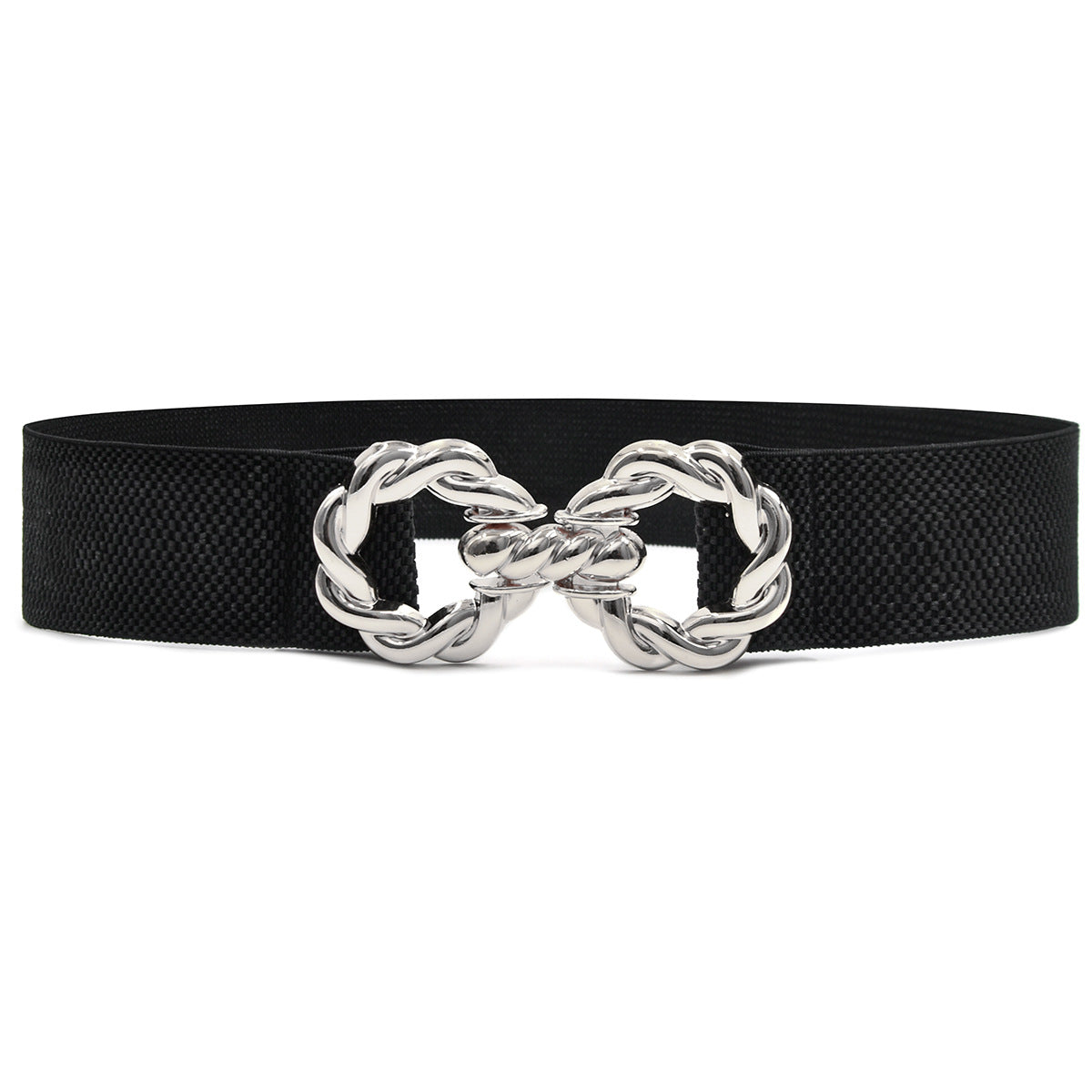 Elastic elastic women's belt