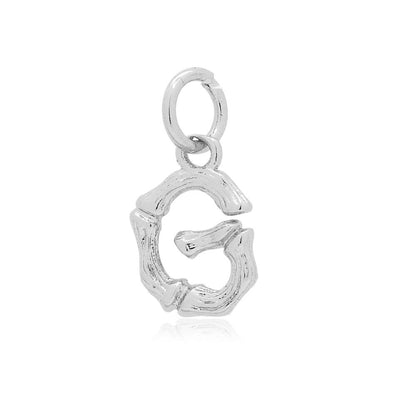 5 pcs/pack of 26 English alphabet brass pendants